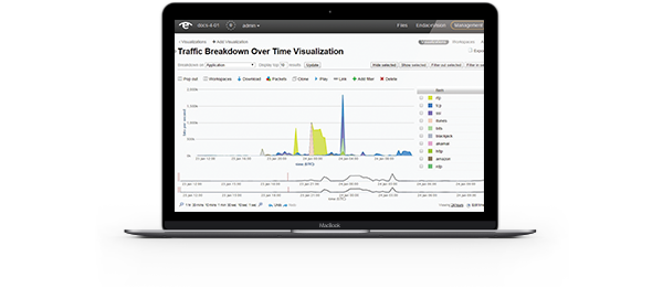 InvestigationManager for analyzing full packet capture data from EndaceProbes